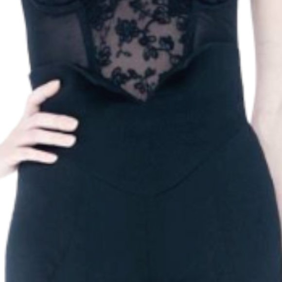 Anomal Couture Black Slim Fit High Waist Pants Trousers Size S - Picture 11 of 12